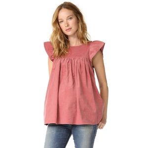 HATCH Reece corduroy top